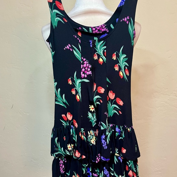 Rare Betsey Johnson Alley Cat Peplum Spring Dress - adorable! - Picture 7 of 7